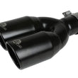 Load image into Gallery viewer, aFe Vulcan Series 2.5in 304 SS Axle-Back Exhaust Black 07-18 Jeep Wrangler (JK) V6-3.6/3.8L - Additional View 6
