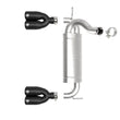 Load image into Gallery viewer, aFe Vulcan Series 2.5in 304 SS Axle-Back Exhaust Black 07-18 Jeep Wrangler (JK) V6-3.6/3.8L - Additional View 8