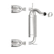 Load image into Gallery viewer, aFe Vulcan Series 2.5in 304 SS Axle-Back Exhaust Polished 07-18 Jeep Wrangler (JK) V6-3.6/3.8L - Additional View 8