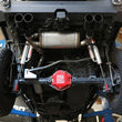 Load image into Gallery viewer, aFe Vulcan Series 2.5in 304SS Cat-Back Exhaust 07-18 Jeep Wrangler (JK) V6-3.6/3.8L w/ Black Tips - Back View