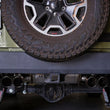 Load image into Gallery viewer, aFe Vulcan Series 2.5in 304SS Cat-Back Exhaust 07-18 Jeep Wrangler (JK) V6-3.6/3.8L w/ Black Tips - Installation View