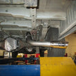 Load image into Gallery viewer, aFe Vulcan Series 3 1/2in 304 SS Cat-Back 13-19 Ford Transit V6 3.5 Twin Turbo w/ Polished Tip - Side View
