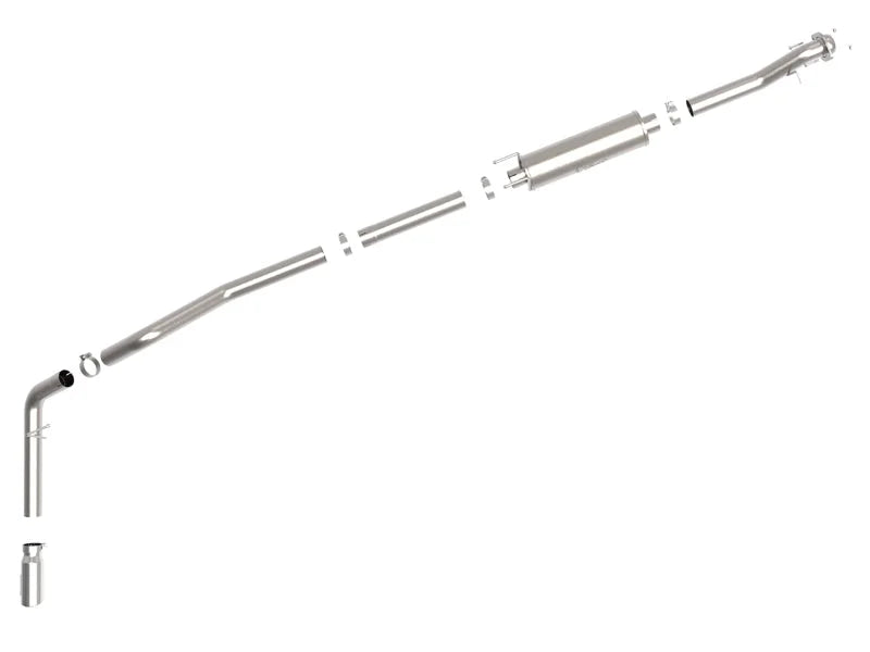 aFe Vulcan Series 3 1/2in 304 SS Cat-Back 13-19 Ford Transit V6 3.5 Twin Turbo w/ Polished Tip - Additional View 5