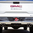 Load image into Gallery viewer, aFe Vulcan Series 3-2.5in 304SS Exh Cat-Back w/ Pol Tips 2019 GM Silverado/Sierra 1500 L4-2.7L (t) - Back View