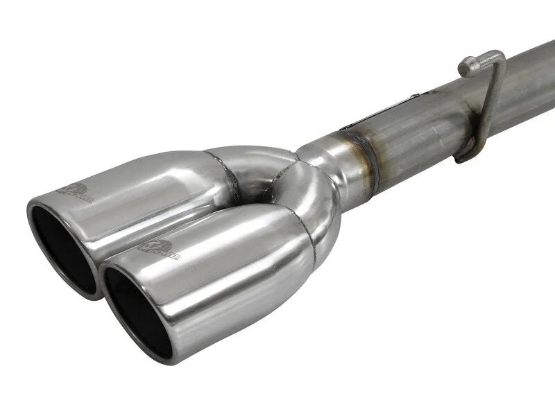 aFe Vulcan Series 3-2.5in 304SS Exh Cat-Back w/ Pol Tips 2019 GM Silverado/Sierra 1500 L4-2.7L (t) - Additional View 5