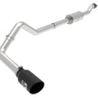 Load image into Gallery viewer, aFe Vulcan Series 3.5in 409 SS Cat-Back Exhaust 13-19 Ford Transit V6 3.5L (TT) w/ Black Tips - Main Product View