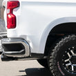 Load image into Gallery viewer, aFe Vulcan Series 3in-2-1/2in 304 SS Cat-Back 2019 GM Silverado / Sierra 1500 V8-5.3L w/ Black Tips - Back View