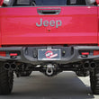 Load image into Gallery viewer, aFe Vulcan Series 3in-2-1/2in 304 SS Cat-Back 2020 Jeep Gladiator (JT) V6-3.6L w/ Black Tips - Back View