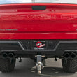 Load image into Gallery viewer, aFe Vulcan Series 3in 304 SS Exhaust Cat-Back w/ Black Tips 2019 GM Silverado/Sierra 1500 V8-5.3L - Back View