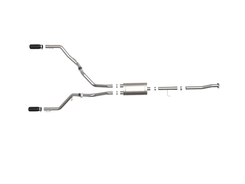 aFe Vulcan Series 3in 304SS Cat-Back w/ Black Tips 15-20 Ford F-150 V6 2.7L/35L(tt) / V8 5.0L - Additional View 7