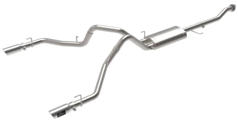 aFe Vulcan Series 3in 304SS Cat-Back w/ Polished Tips 15-20 Ford F-150 V6 2.7L/35L(tt) / V8 5.0L - Additional View 6