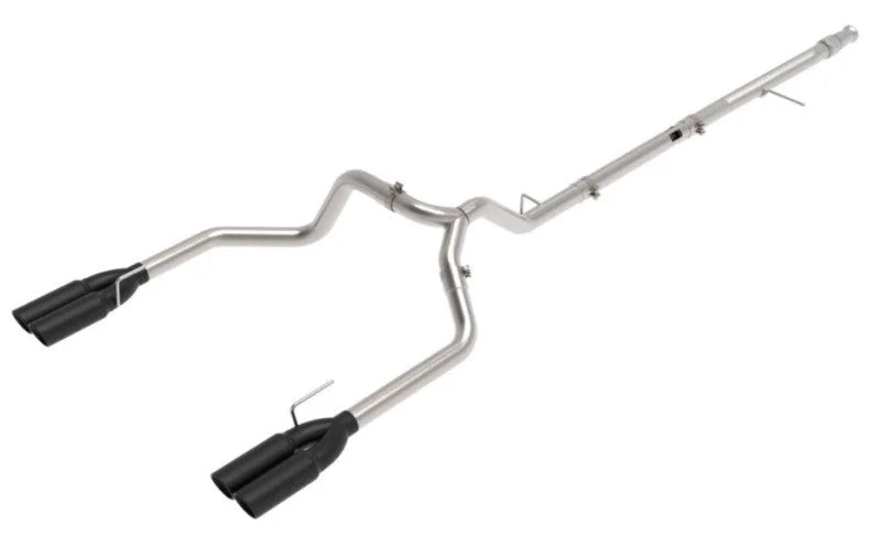 aFe Vulcan Series 3in 304SS DPF-Back 20-21 GM Trucks L6-3.0L (td) LM2 - Dual Black Tip - Additional View 5