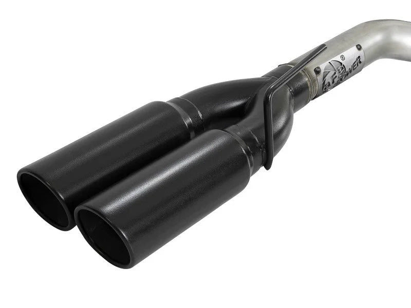 aFe Vulcan Series 3in 304SS DPF-Back 20-21 GM Trucks L6-3.0L (td) LM2 - Dual Black Tip - Additional View 6