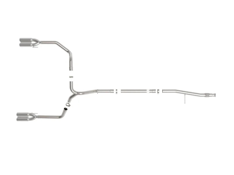 aFe Vulcan Series 3in 304SS DPF-Back 20-21 GM Trucks L6-3.0L (td) LM2 - Dual Polished Tip - Additional View 5