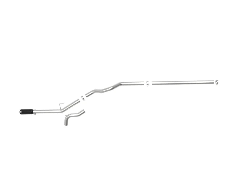 aFe Vulcan Series 3in 304SS DPF-Back Exhaust 10-25 MB Sprinter 2500/3500 V6-3.0L w/ Black Tips - Installation View