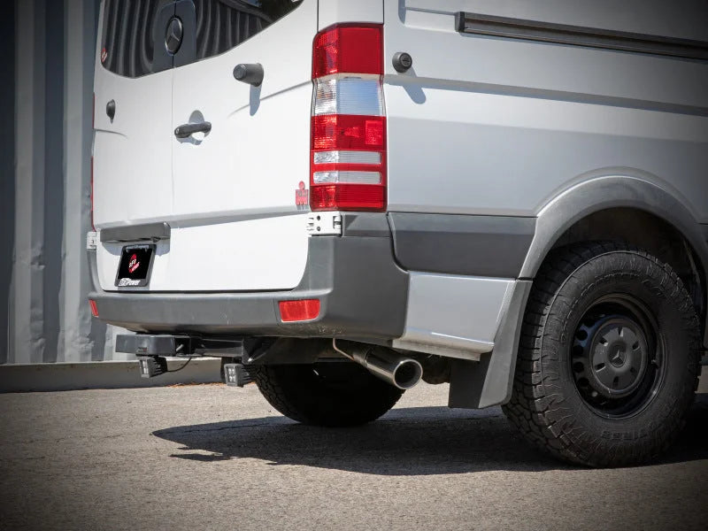 aFe Vulcan Series 3in 304SS DPF-Back Exhaust w/ Polished Tip 14-18 Mercedes-Benz Sprinter 2500 - Additional View 5