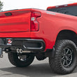 Load image into Gallery viewer, aFe Vulcan Series 3in 304SS Exhaust Cat-Back Exh w/ Pol Tips 2019 GM Silverado / Sierra 1500 V8-5.3L - Side View