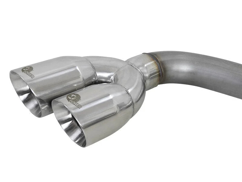 aFe Vulcan Series 3in 304SS Exhaust Cat-Back w/ Pol Tips 2019 GM Silverado / Sierra 1500 L4-2.7L (t) - Additional View 5