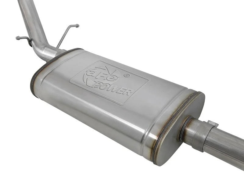 aFe Vulcan Series 3in 304SS Exhaust Cat-Back w/Blk Tip 2019 GM Silverado/Sierra 1500 L4-2.7L (t) - Additional View 6