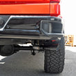 Load image into Gallery viewer, aFe Vulcan Series 3in 304SS Exhaust Cat-Back w/Blk Tip 2019 GM Silverado/Sierra 1500 V6-4.3L/V8-5.3L - Back View