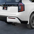 Load image into Gallery viewer, aFe Vulcan Series 3in Stainless Steel Cat-Back Exhaust w/ Black Tip Nissan Armada 25-26 V6-3.5L (tt) - Side View