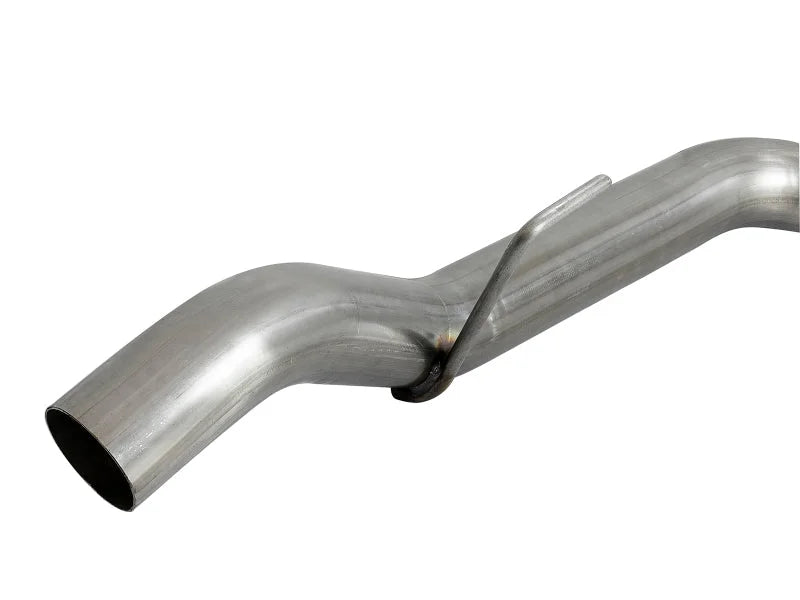 aFe Vulcan Series 4in-3in 304-SS Exhaust Cat-Back 2019 GM Silverado / Sierra 1500 V8-5.3L w/ OE Tips - Side View