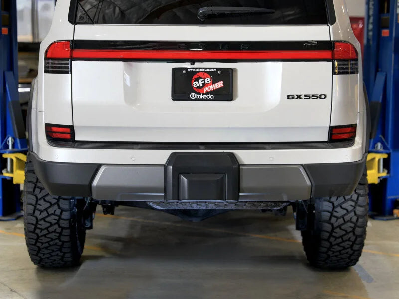 aFe Vulcan Series SS Axle-back Exhaust fits Lexus GX550 / 2024-2026 Lexus GX550 Luxury V6 - Side View