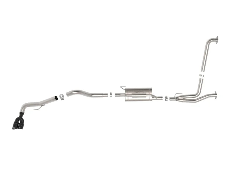 aFe Vulcan Series SS Cat-back Exhaust w/ Black Tips fits 2022-2026 Nissan Frontier V6 - Additional View 8