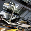 Load image into Gallery viewer, aFe Vulcan Series SS Cat-back Exhaust w/ Black Tips fits 2022-2026 Nissan Frontier V6 - Installation View