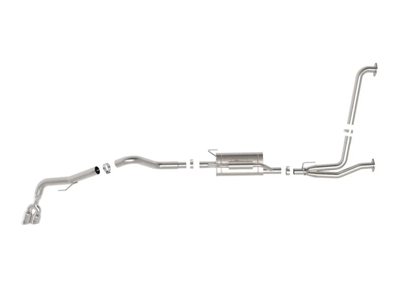 aFe Vulcan Series SS Cat-back Exhaust w/ Polished Tips fits 2022-2026 Nissan Frontier V6 - Additional View 8