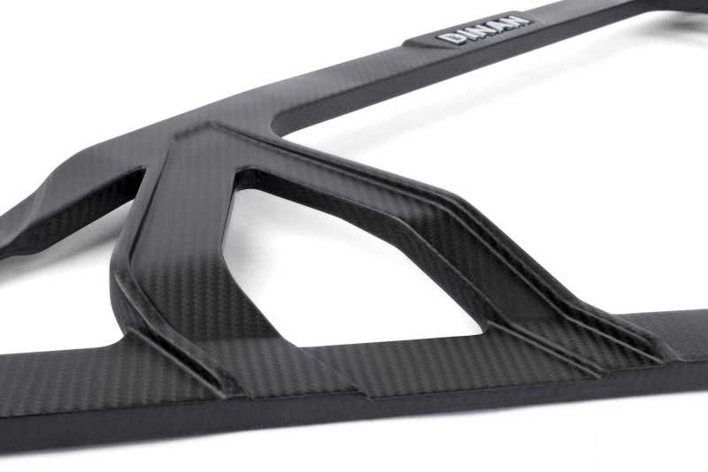 Dinan Matte Carbon Fiber Strut Tower Brace - Front fits 2023-2026 BMW M2 / BMW M2/M3/M4 / 2021-2026 BMW M3 / 2021-2026 BMW M4