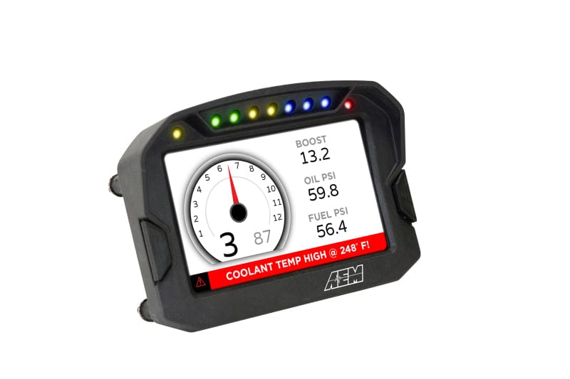 AEM AEM CD-5G Carbon Digital Dash Display w/ Interal 10Hz GPS & Antenna AEM30-5602