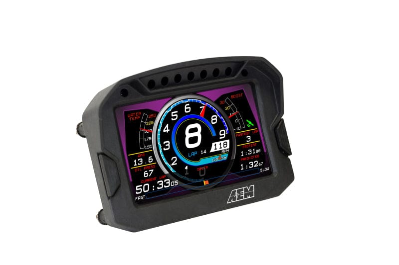 AEM AEM CD-5G Carbon Digital Dash Display w/ Interal 10Hz GPS & Antenna AEM30-5602
