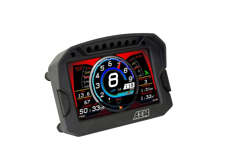AEM AEM CD-5G Carbon Digital Dash Display w/ Interal 10Hz GPS & Antenna AEM30-5602