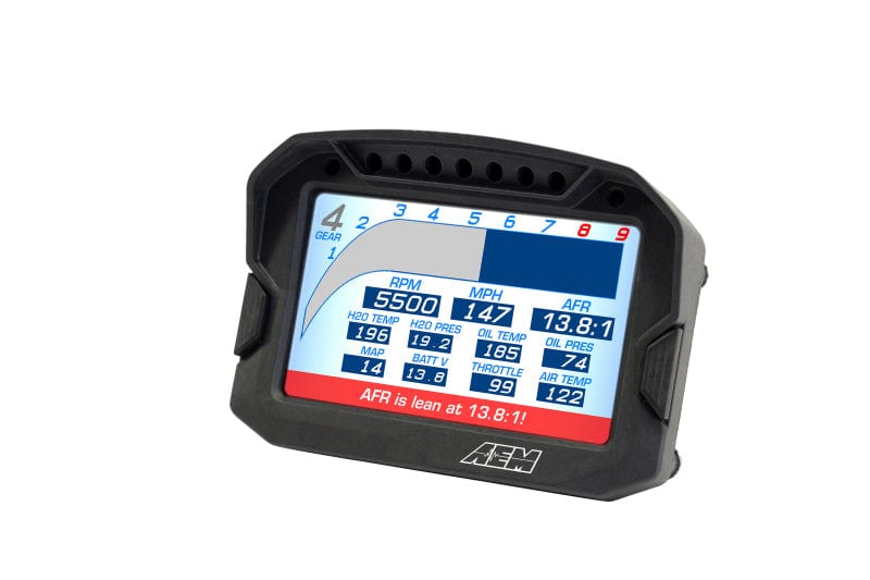 AEM AEM CD-5G Carbon Digital Dash Display w/ Interal 10Hz GPS & Antenna AEM30-5602