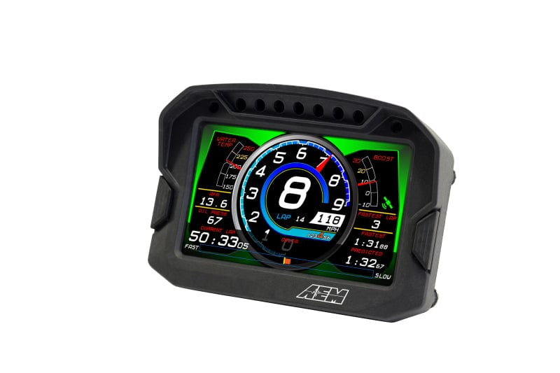 AEM AEM CD-5G Carbon Digital Dash Display w/ Interal 10Hz GPS & Antenna AEM30-5602