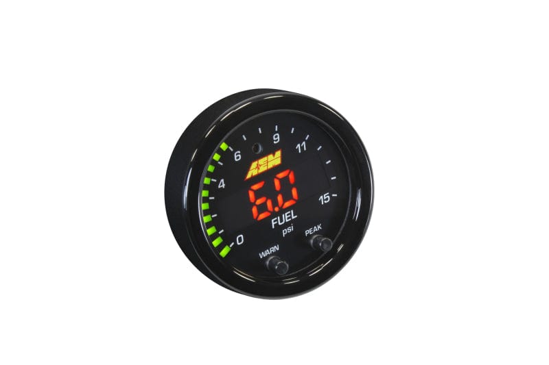 AEM AEM X-Series Pressure 0-15psi Gauge Kit AEM30-0309
