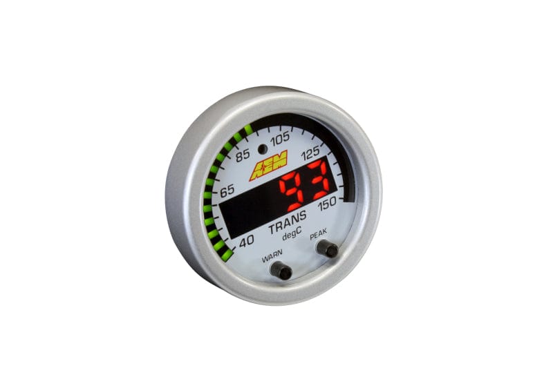 AEM AEM X-Series Temperature 100-300F Gauge Kit (ONLY Black Bezel and Water Temp. Faceplate) AEM30-0302