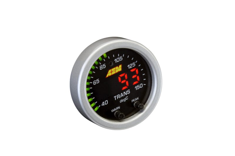 AEM AEM X-Series Temperature 100-300F Gauge Kit (ONLY Black Bezel and Water Temp. Faceplate) AEM30-0302