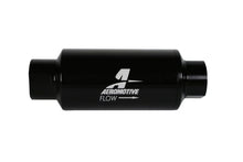 Load image into Gallery viewer, Aeromotive Aeromotive In-Line Filter 10AN 10 Micron Microglass Element Bright-Dip Black 2in OD AER12350