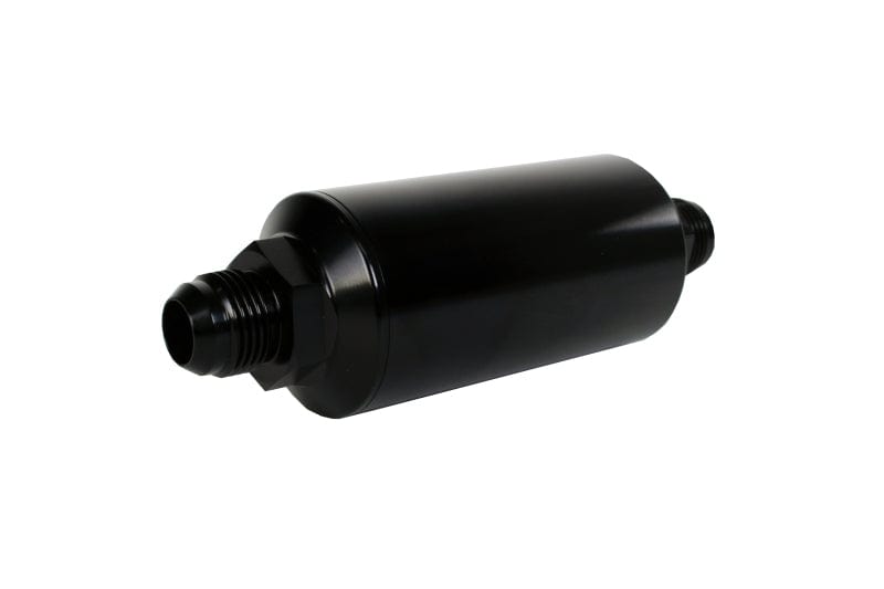 Aeromotive Aeromotive In-Line Filter - (AN-10) 100 Micron Stainless Steel Element Black Anodize Finish AER12389