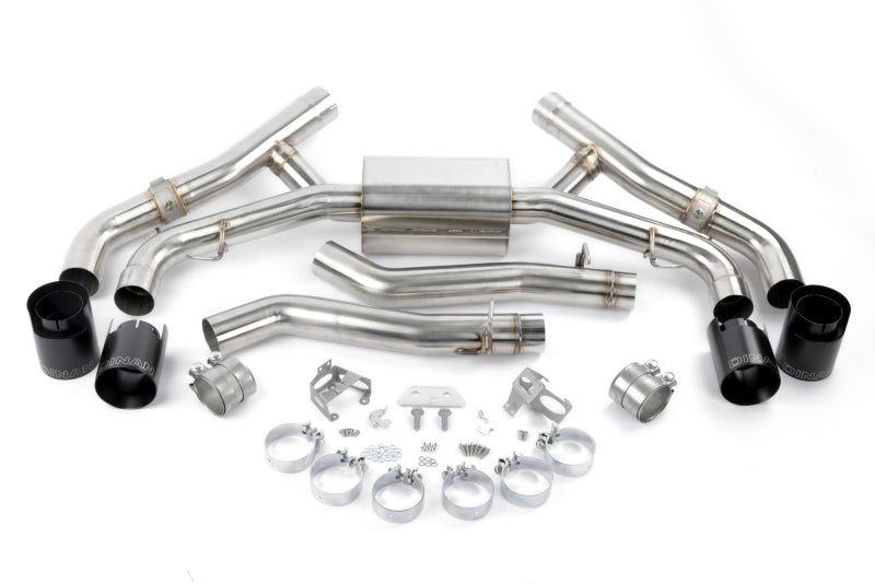 Dinan Valved Axleback Exhaust System - Black Tips fits 2020-2026 BMW X5 / X6
