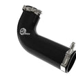 Load image into Gallery viewer, afe 08-10 Ford Trucks V8-6.4L (td) BladeRunner 3 IN Aluminum Hot Charge Pipe - Black - Back View