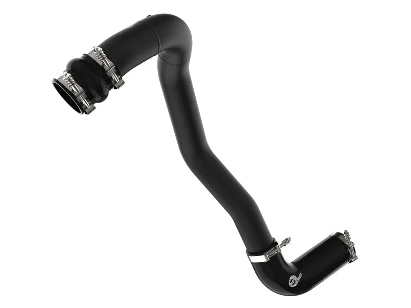 afe 08-10 Ford Trucks V8-6.4L (td) BladeRunner 3 IN Aluminum Hot Charge Pipe - Black - Additional View 8