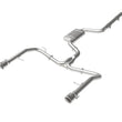 Load image into Gallery viewer, afe 19-21 VW Jetta GLI (MKVII) L4-2.0L (t) MACH Force-Xp 304 SS Cat-Back Exhaust System Polished Tip - Main Product View