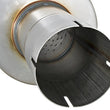 Load image into Gallery viewer, afe ATLAS Muffler 3-1/2 IN ID Center/Center x 7 IN Dia. X 16 IN L - Round Body - Installation View