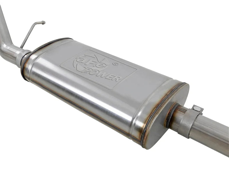afe Apollo GT Series 2019 GM Silverado/Sierra 1500 4.3L/5.3L 409 SS CB Exhaust System w/Polished Tip - Additional View 7