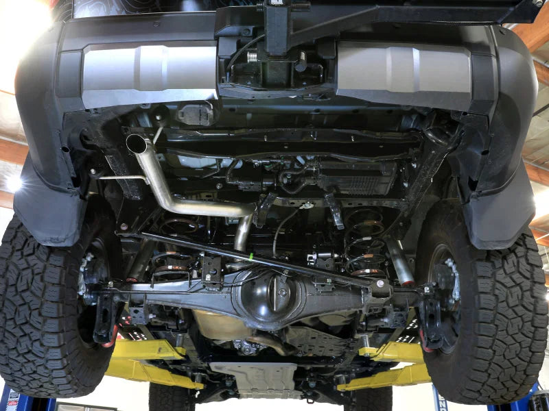 afe Apollo GT Series Axle-Back Exhaust System Toyota Land Cruiser (J250) 24-25 L4-2.4L (t) - Back View