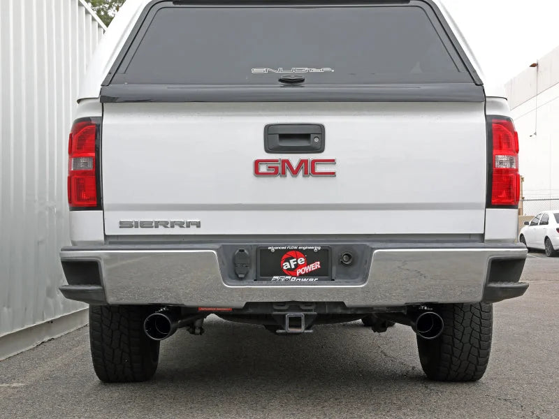 afe Apollo GT Series Cat-Back Exhaust System GM Trucks 09-18 V6-4.3L/V8-4.8/5.3L - Side View