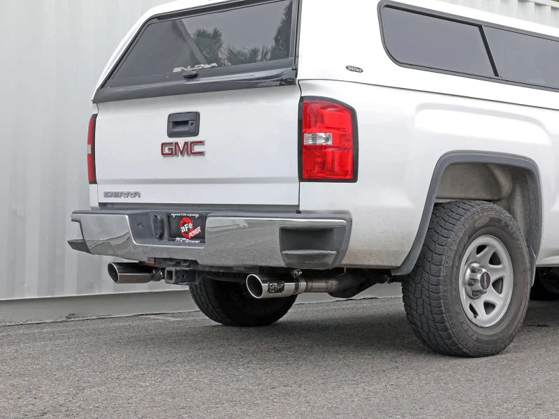 afe Apollo GT Series Cat-Back Exhaust System GM Trucks 09-18 V6-4.3L/V8-4.8/5.3L - Installation View